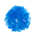 Bulk Dominoes Mini Clear Blue
