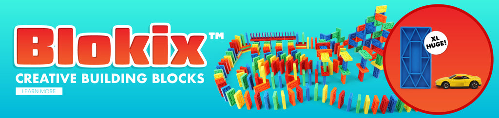 Blokix™ creative building blocks plastic huge large toppling power