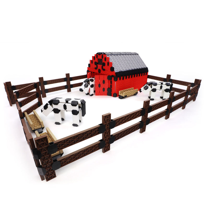 Constructix barn with cows
