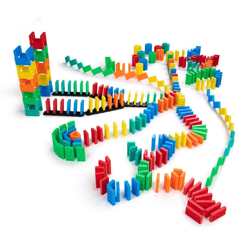 bulk dominoes Kinetic dominoes 300 pieces side view