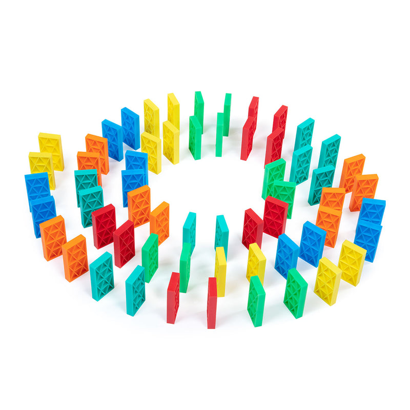basic kinetic kit bulk dominoes spiral into the infinity