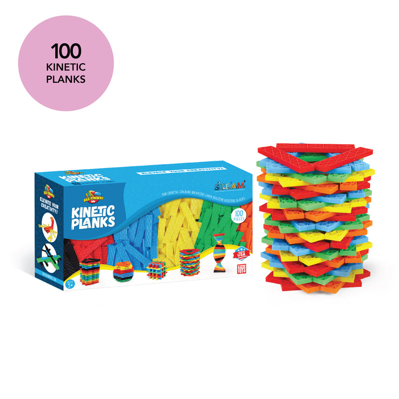 Kinetic Planks SET OF 100 pieces with icon