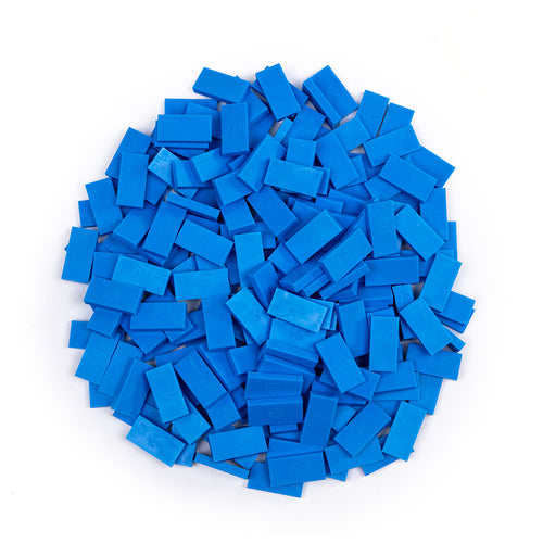 Bulk Dominoes Mini Blue 