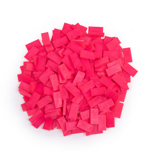 Bulk Dominoes Mini Hot Pink