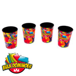 Domino Cups of the bulk dominoes variety 16oz
